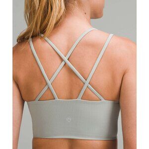Lululemon Like a Cloud Ribbed Longline SportBra SIZE 6